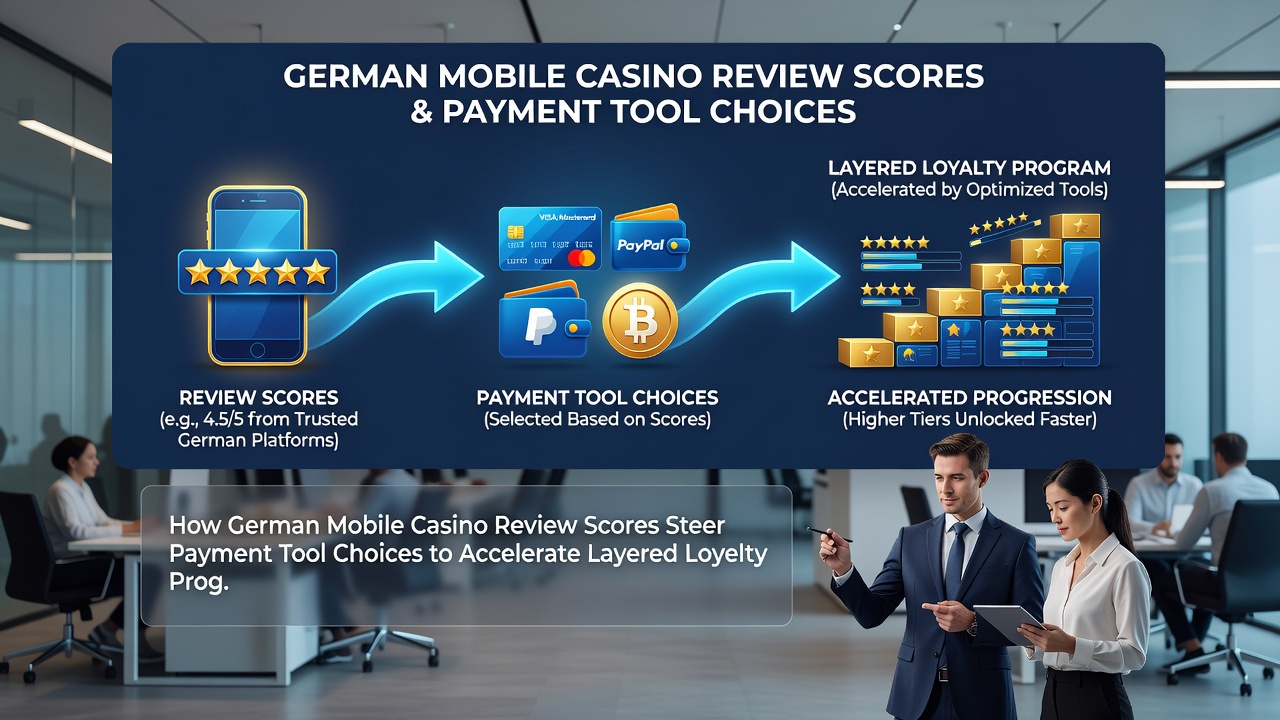 Illustration der Loyalty-Progression durch Zahlungstools in Mobile Casinos