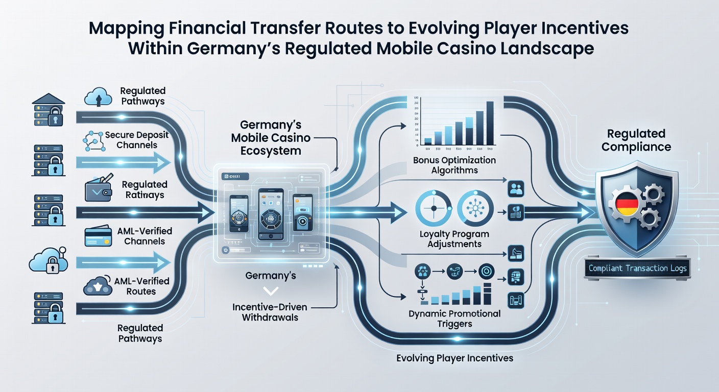Detaillierte Darstellung von Transferpfaden und Anreizmapping in mobilen Casinos